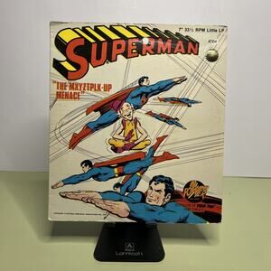 Superman Mxyzptlk‑Up Menace • Power Records #2304 • 1975 • 33 RPM Vintage